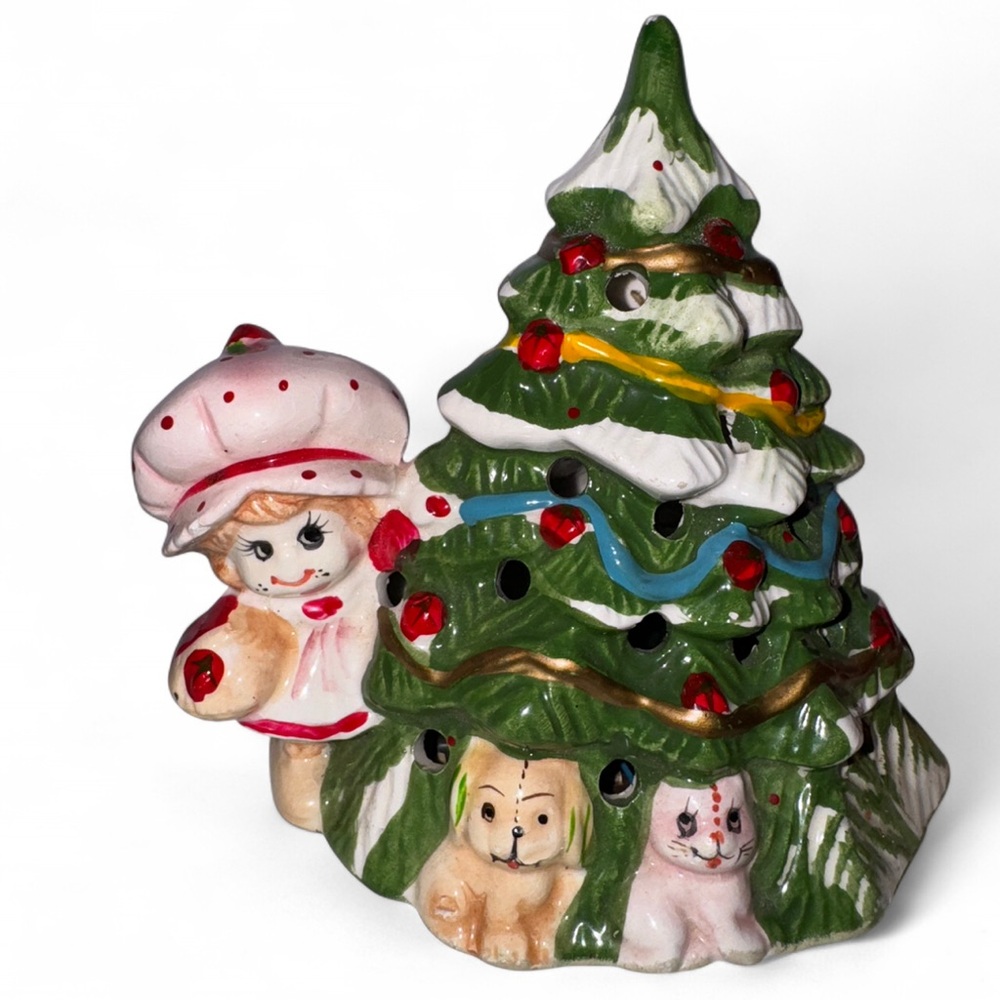 Vintage Strawberry Shortcake 1980 Christmas Tree Decoration